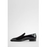 gabriel patent leather and silk satin loafers