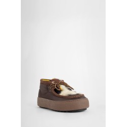 wallaby mid pony lace up shoes