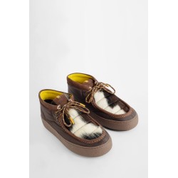 wallaby mid pony lace up shoes