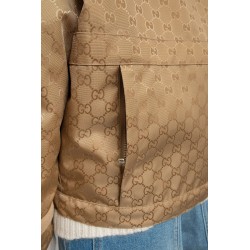 gg nylon padded canvas jacket