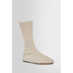 domenica knitted cotton sock effect boots