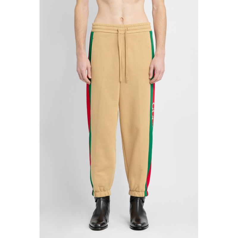 cotton jersey web sweat pants