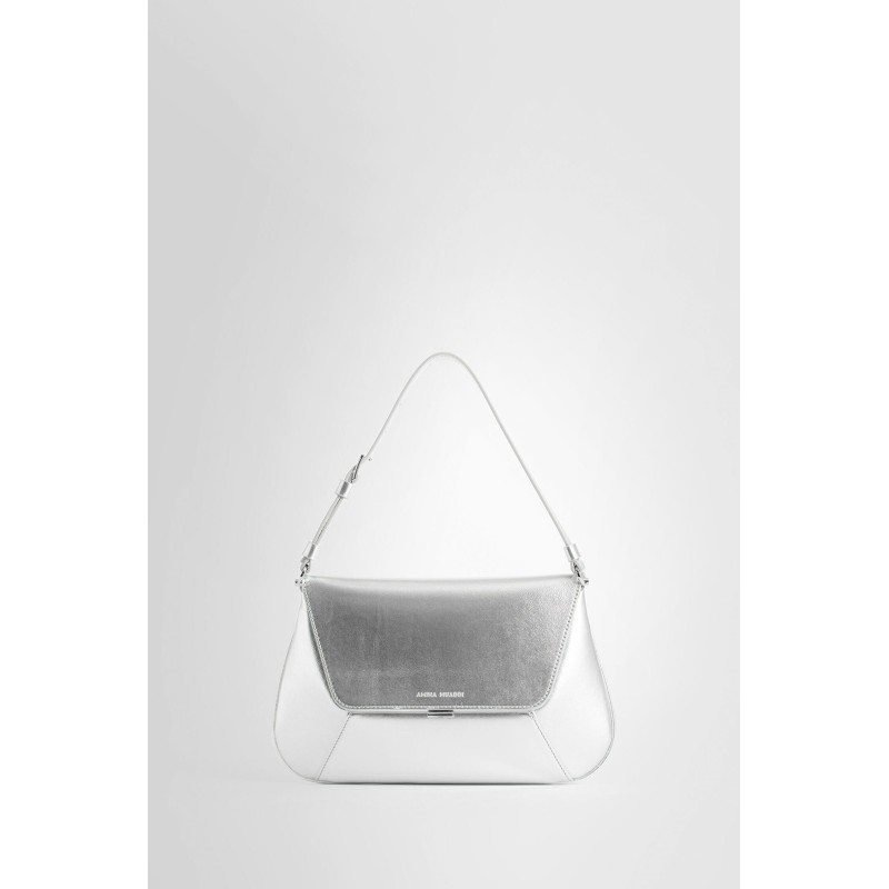 ami metallic nappa hobo bag