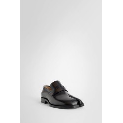 polished leather tabi loafer