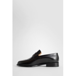 polished leather tabi loafer