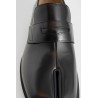 polished leather tabi loafer