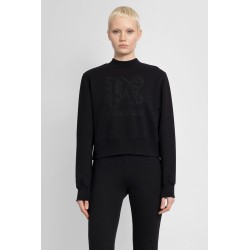 monogram statement cropped sweatshirt