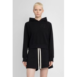 cropped monogram hoodie