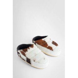 nolace cow print pony mules