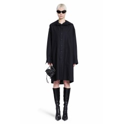 kick collar shirt dress