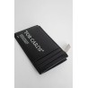 black quote zipped card case