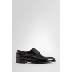 adrien derbies in glazed leather