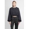 off stamp cropped sweatshirt