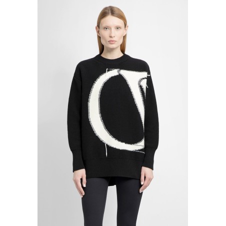 ow maxi logo sweater