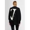 ow maxi logo sweater