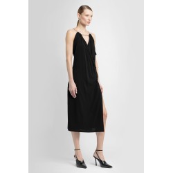 chain halterneck dress