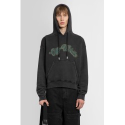 green bacchus print skate hoodie