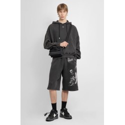 saint matthew print oversized hoodie