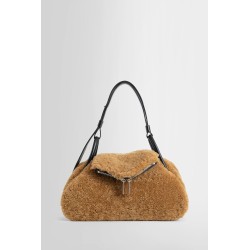 gemini shearling shoulder bag