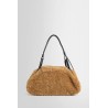 gemini shearling shoulder bag