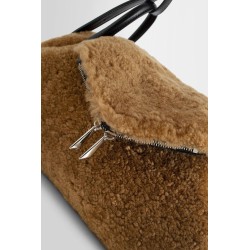 gemini shearling shoulder bag