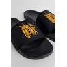 monogram flame pool sliders