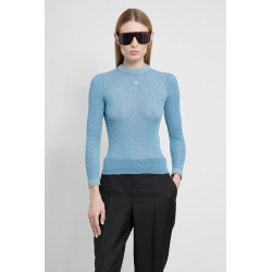 extra fine lamé knit top