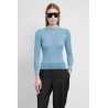 extra fine lamé knit top