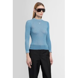 extra fine lamé knit top