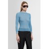 extra fine lamé knit top