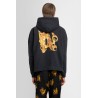 back burning monogram hoodie