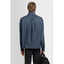 monogram track denim jacket