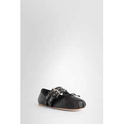 appa and calf leather ballerinas