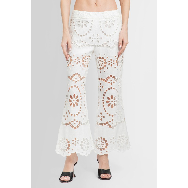 lexi embroidered flare pant