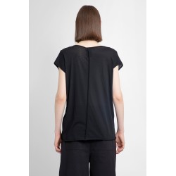 cotton muslin v-neck t-shirt