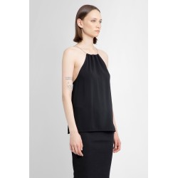 stretch viscose chain halterneck top