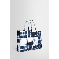 arco tote in intrecciato tie dye denim