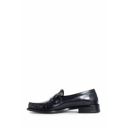 pleated varsity loafers