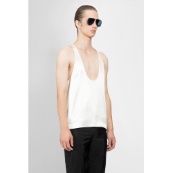 tank top in silk satin crepe