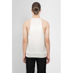 tank top in silk satin crepe