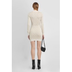 monogram jacquard mini dress