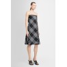 check wool kilt dress