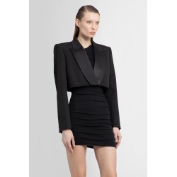 cropped tuxedo blazer