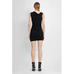 asymmetric crystal knot cocktail dress