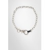 ladon matte nickel necklace