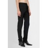 high-waisted pants in faille