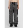 cotton satin cargo trousers