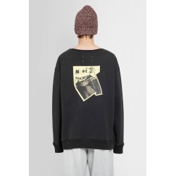 snatched print sweat-shirt