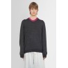 crewneck jacquard jumper