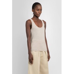 abbono fitted cashmere tank top